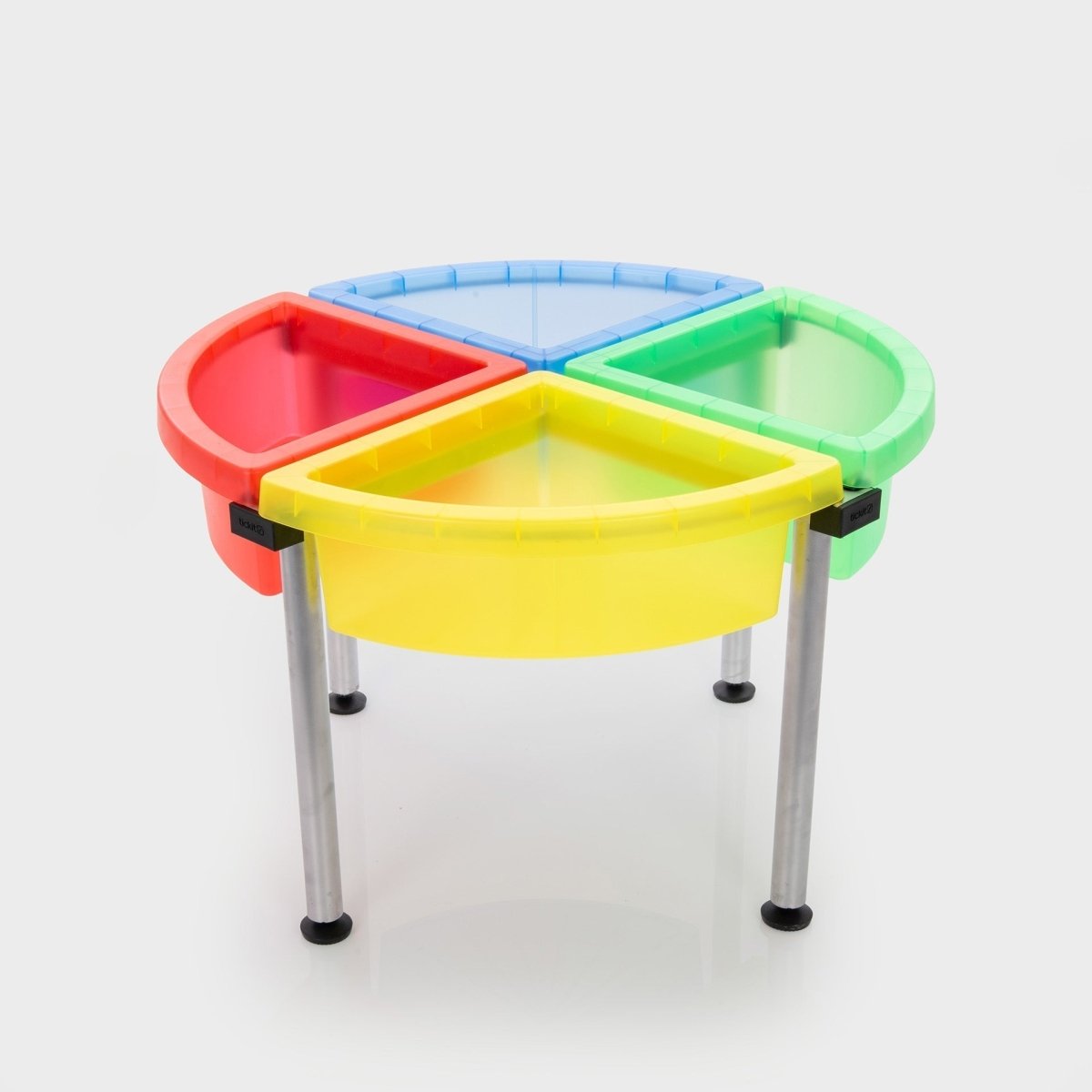 tickit® Discovery Colour Quadrant Trays & Stand -
