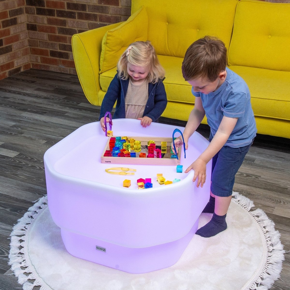 tickit® Discovery Glow Mini Tuff Table - Sensory Toys