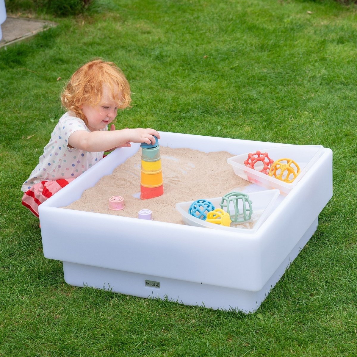 tickit® Discovery Glow Square Table - Sensory Equipment