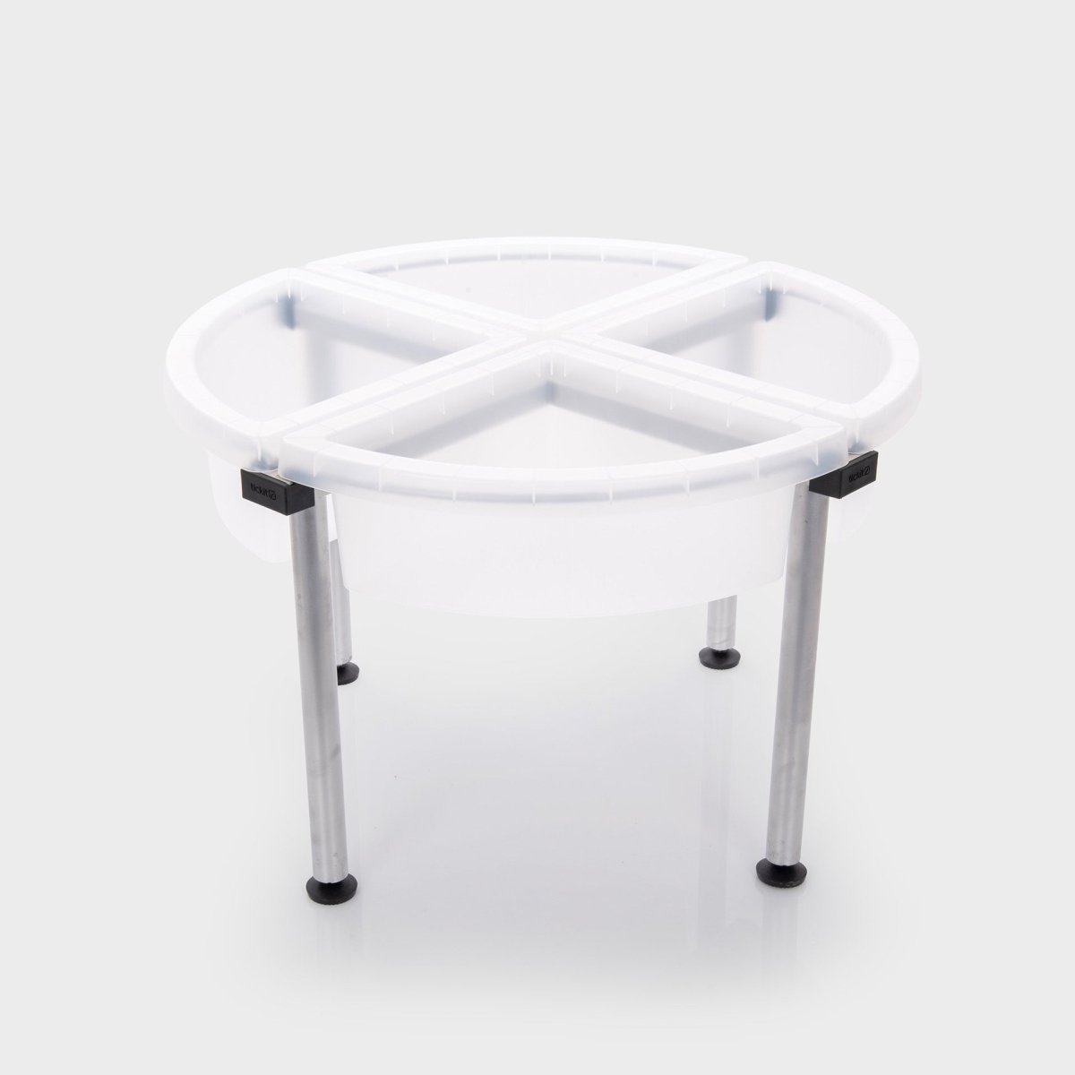 tickit® Discovery Quadrant Trays & Stand - Clear - Sensory Equipment