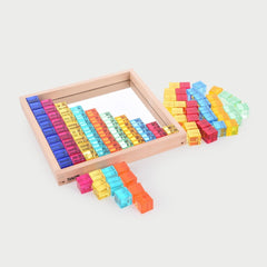 tickit® Gem Cube Mirror Tray – 100 Gems - Sensory Toys