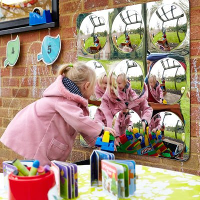 tickit® Giant 9 Dome Mirror Panel (780mm) - Sensory Equipment