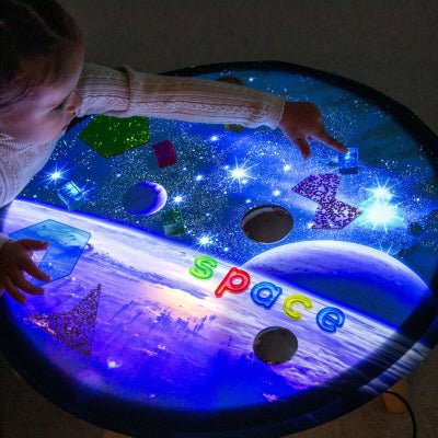 tickit® Round LED Light Panel (600mm) - Learning Resource