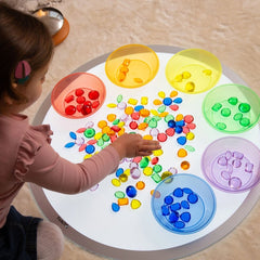 tickit® Round LED Light Panel (600mm) - Learning Resource