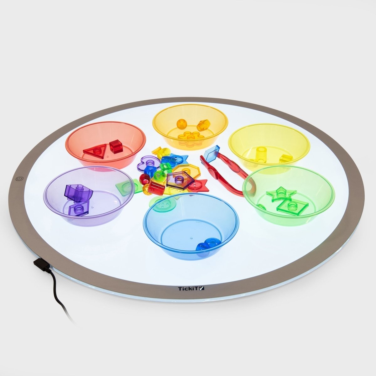 tickit® Round LED Light Panel (600mm) - Learning Resource