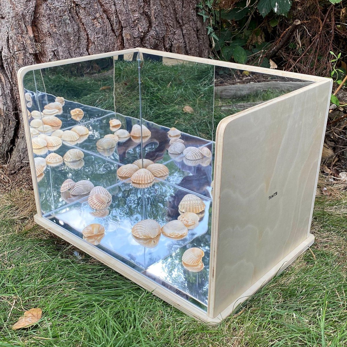 tickit® Wooden Exploratory Mirror - Sensory Equipment