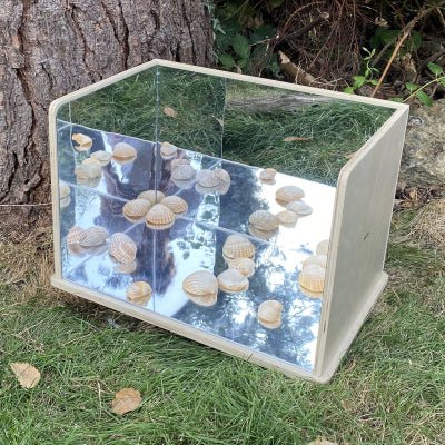 tickit® Wooden Exploratory Mirror - Sensory Equipment