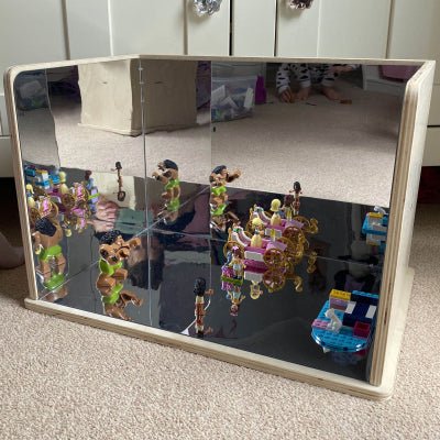tickit® Wooden Exploratory Mirror - Sensory Equipment