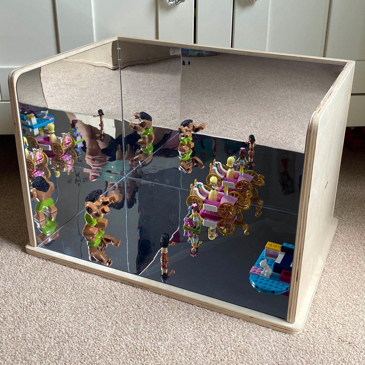 tickit® Wooden Exploratory Mirror - Sensory Equipment