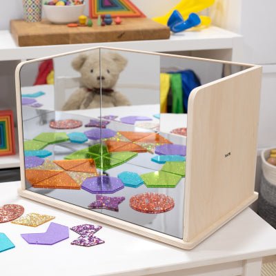 tickit® Wooden Exploratory Mirror - Sensory Equipment