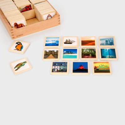 tickit® Wooden Story Tiles (90 Pieces) - Learning Resource