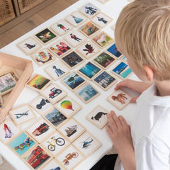 tickit® Wooden Story Tiles (90 Pieces) - Learning Resource