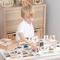 tickit® Wooden Story Tiles (90 Pieces) - Learning Resource