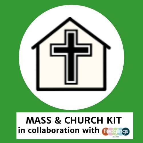 TomTag Mass & Church Visual Support Set - Learning Resource
