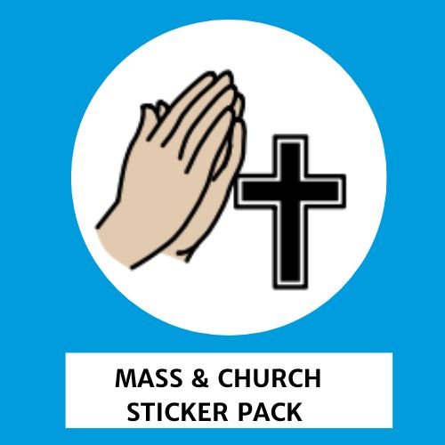 TomTag Mass & Church Visual Support Set - Learning Resource