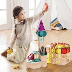 TOPBRIGHT MagArt 108 Magnetic Building Tiles - Sensory Toys