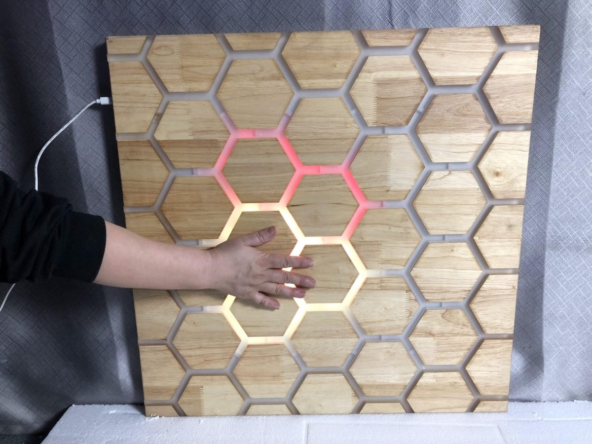 Touch Interactive Honeycomb Panel, Wall Mounted - Sensory Equipment