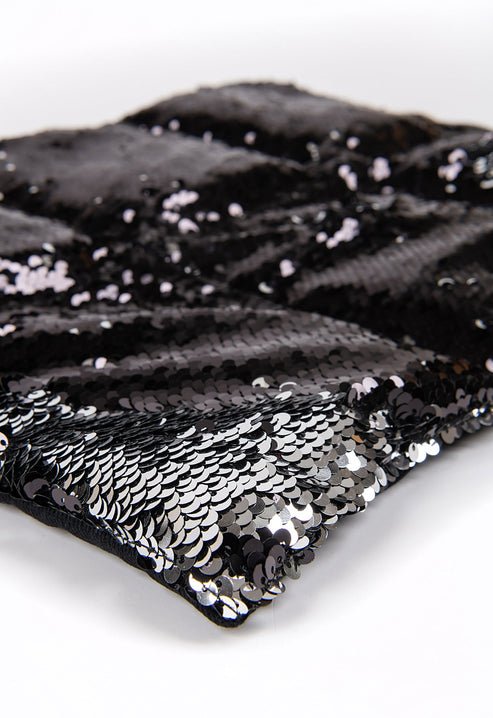 Two Tone Sequin Weighted Lap Pillow - Weighted