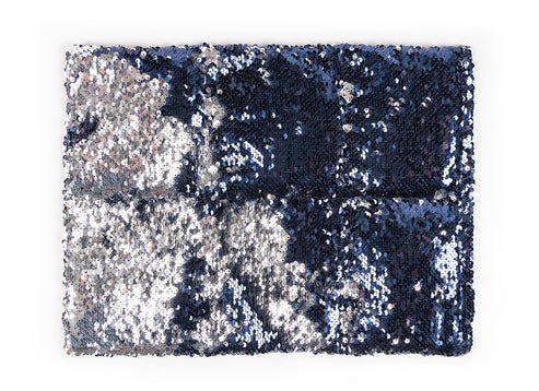 Two Tone Sequin Weighted Lap Pillow - Weighted
