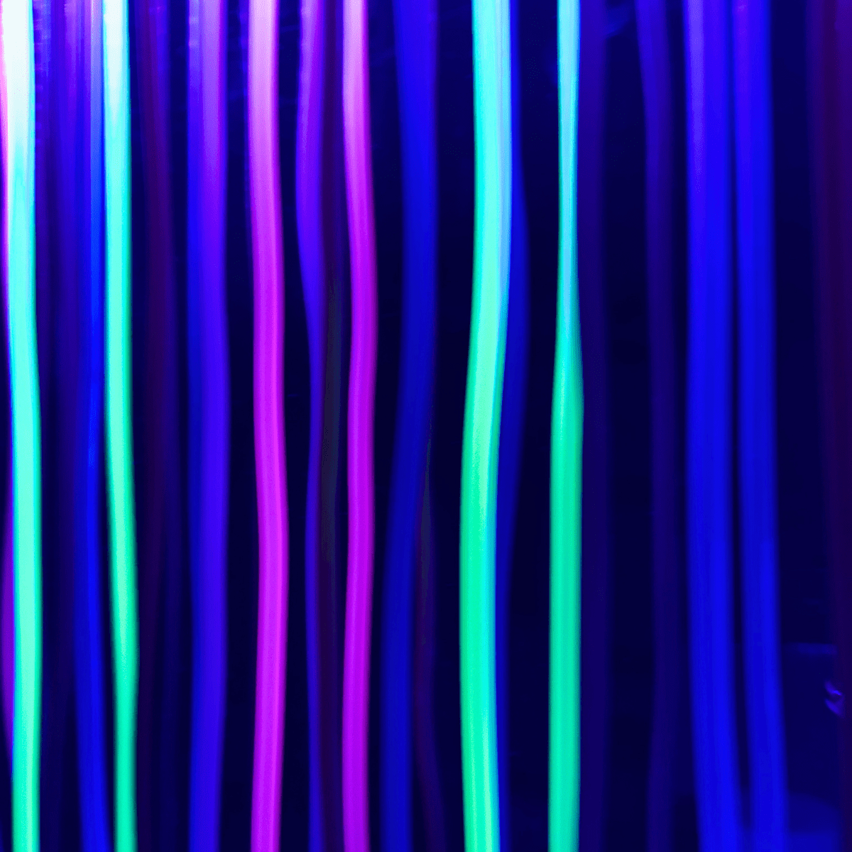 UV Mirror with Glow Strands and Built-In Light – 100 x 91cm - Sensory Equipment