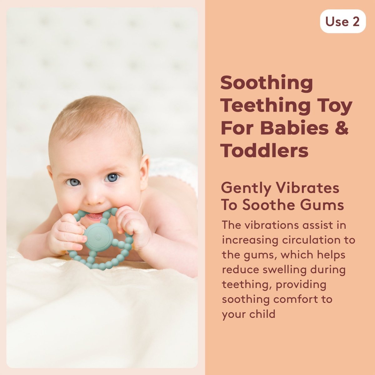 Vibrating Sensory Chew Toy - Autism Chew Toy - Chewing