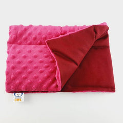 Weighted Lap Pillow with Soft Plushy Side - Weighted