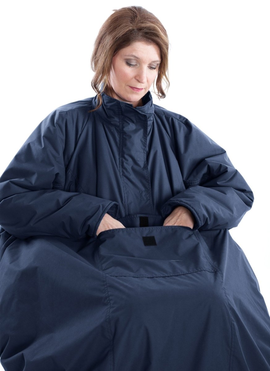 Wheelchair Winter Cover with Sleeves – 7330 - Wheelchair Clothing