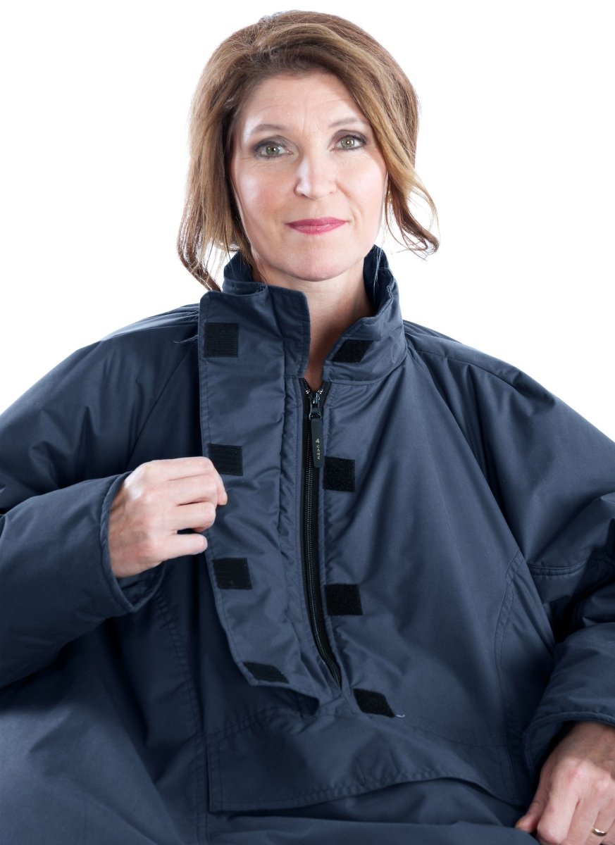 Wheelchair Winter Cover with Sleeves – 7330 - Wheelchair Clothing