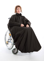 Wheelchair Winter Cover with Sleeves – 7330 - Wheelchair Clothing