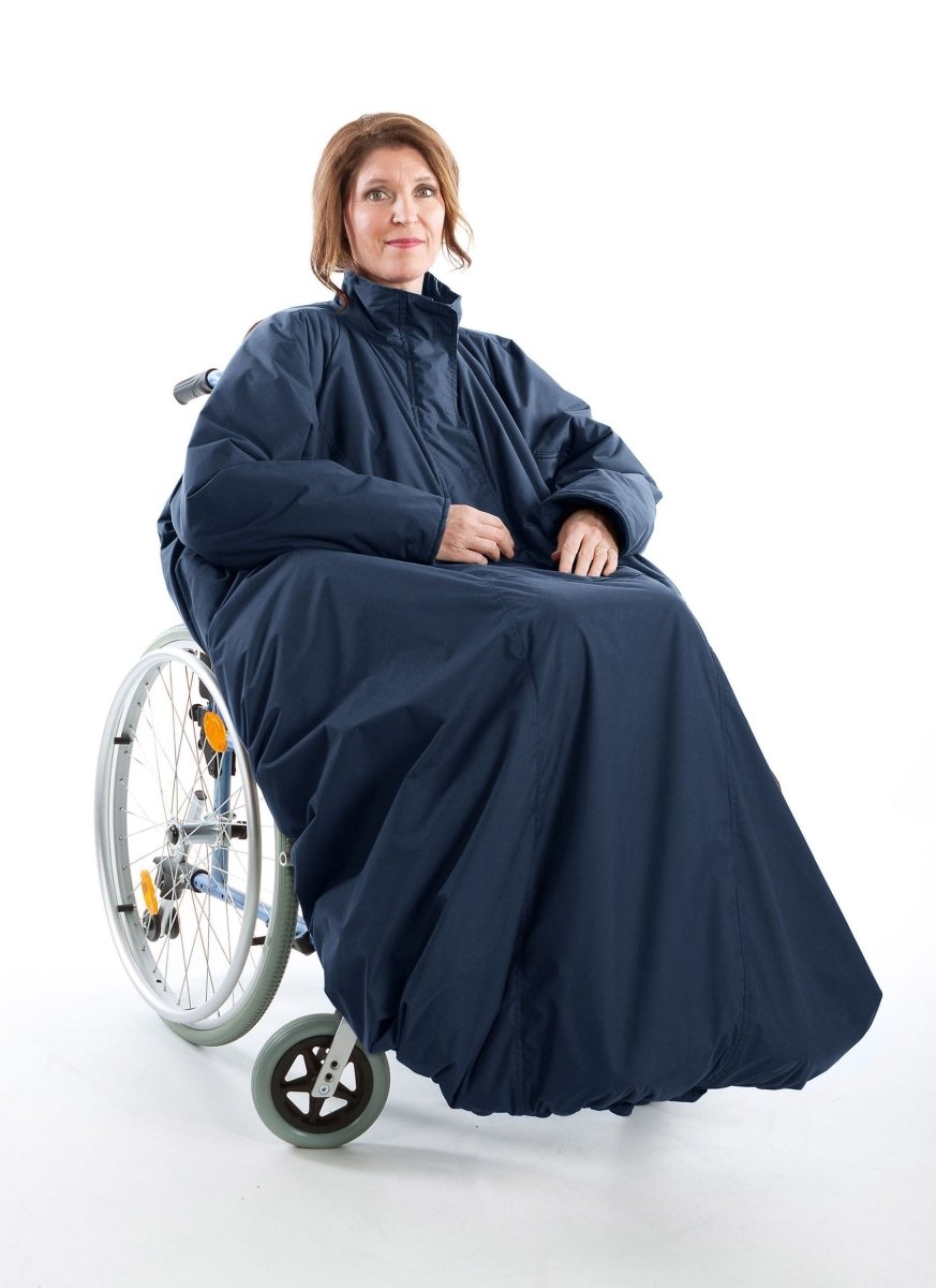 Wheelchair Winter Cover with Sleeves – 7330 - Wheelchair Clothing