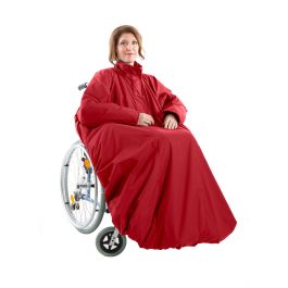 Wheelchair Winter Cover with Sleeves – 7330 - Wheelchair Clothing