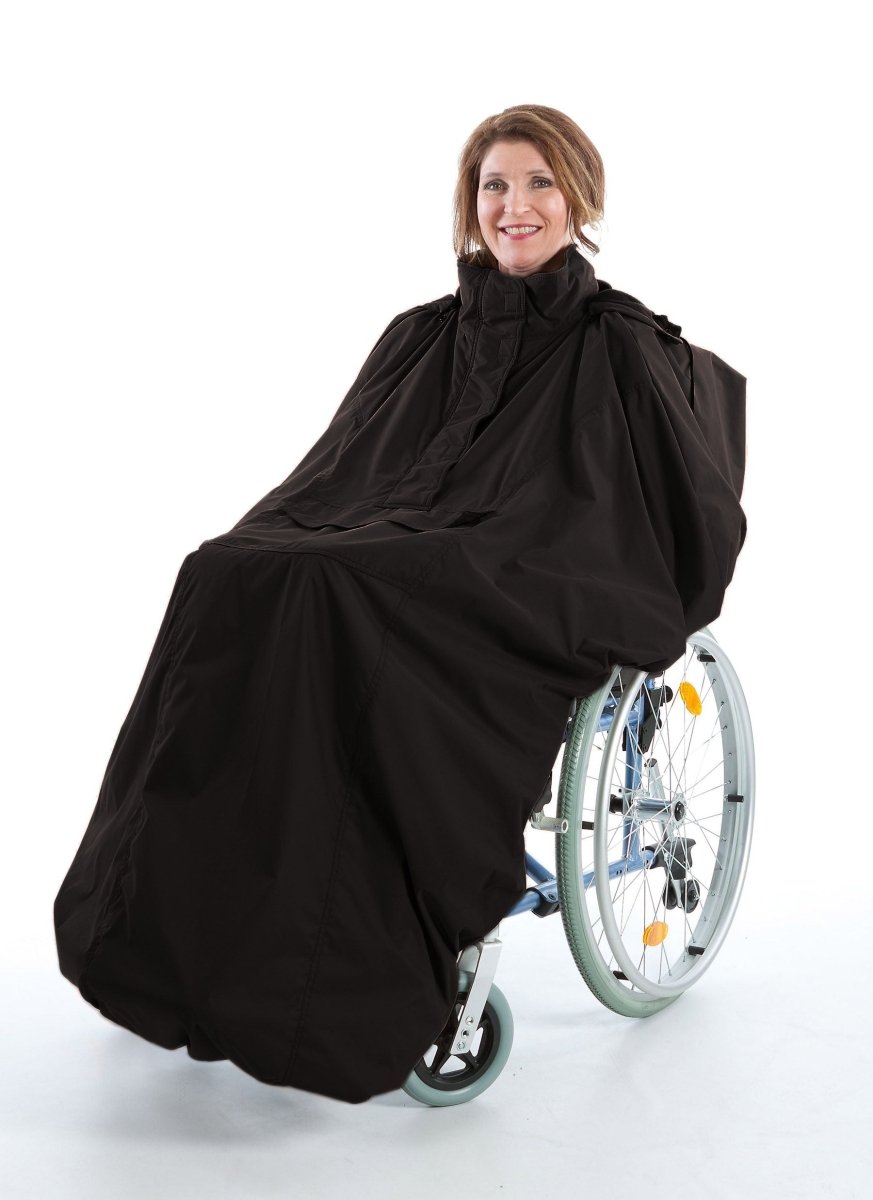 Wheelchair Winter Cover without Sleeves – 7334 - Wheelchair Clothing