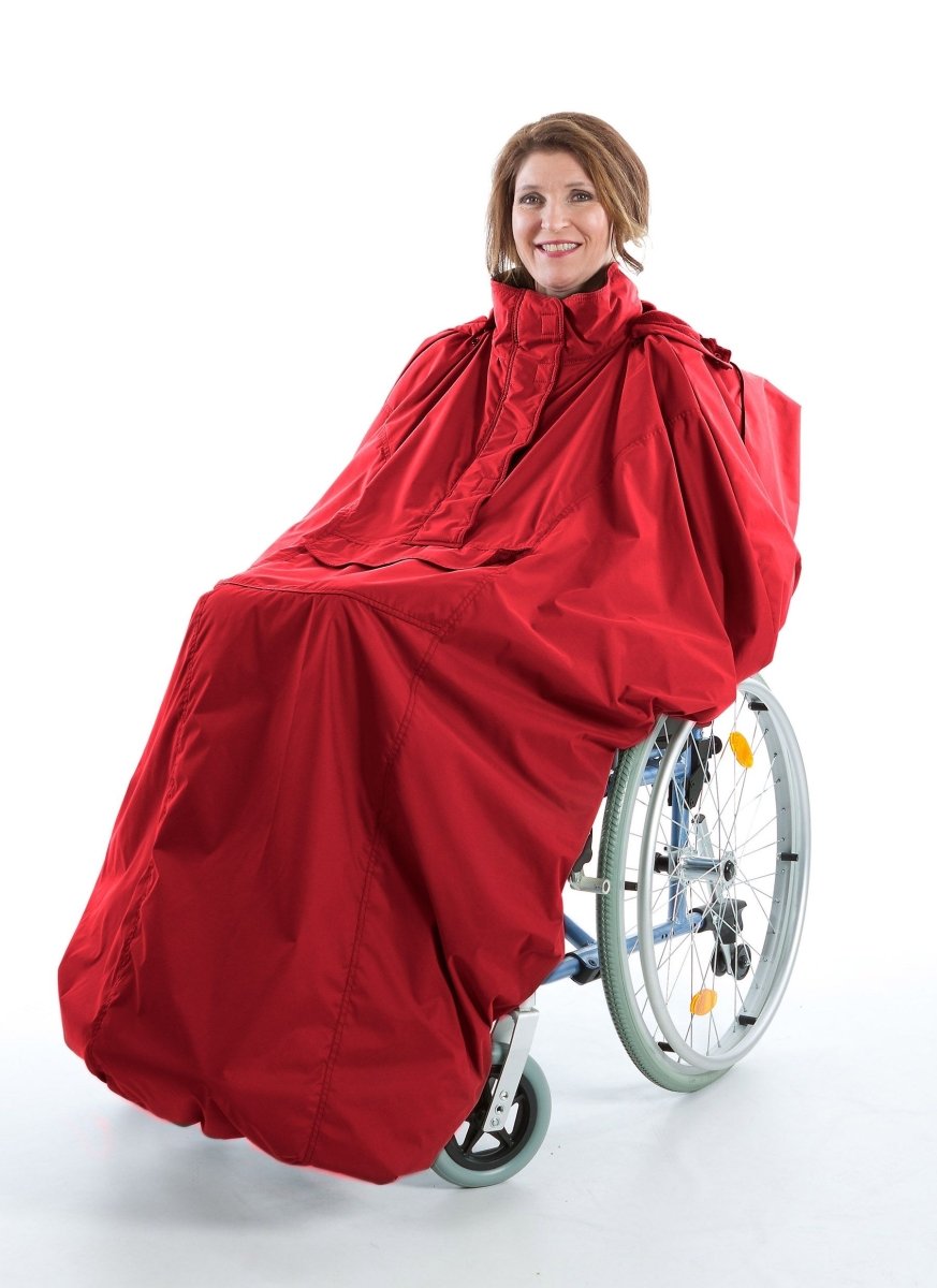 Wheelchair Winter Cover without Sleeves – 7334 - Wheelchair Clothing