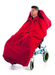 Wheelchair Winter Cover without Sleeves – High Headrest 7335 - Wheelchair Clothing