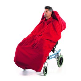 Wheelchair Winter Cover without Sleeves – High Headrest 7335 - Wheelchair Clothing