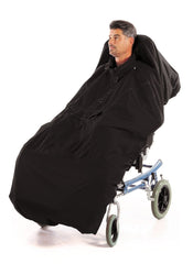 Wheelchair Winter Cover without Sleeves – High Headrest 7335 - Wheelchair Clothing