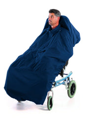 Wheelchair Winter Cover without Sleeves – High Headrest 7335 - Wheelchair Clothing