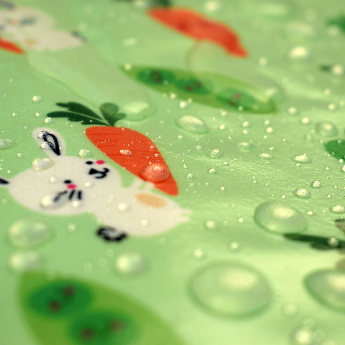 Wipeezee Apron - Child's size - Green Bunny & Veg - Aprons