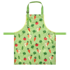 Wipeezee Apron - Child's size - Green Bunny & Veg - Aprons