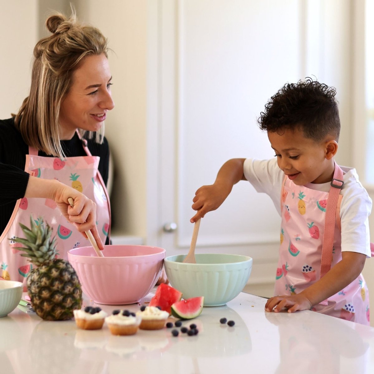 Wipeezee Apron - Child's size - Pink Yummy Treats - Aprons