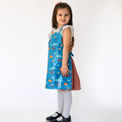 Wipeezee Apron - Child's size - Turquoise Sea Creatures - Aprons