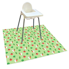 Wipeezee Splash Mat - Green Bunny & Veg - Splash Mat