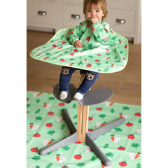 Wipeezee Splash Mat - Green Bunny & Veg - Splash Mat