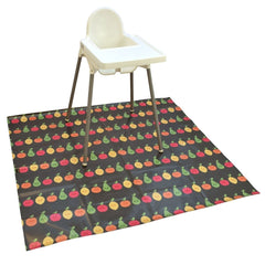 Wipeezee Splash Mat - Grey Happy Fruit - Splash Mat