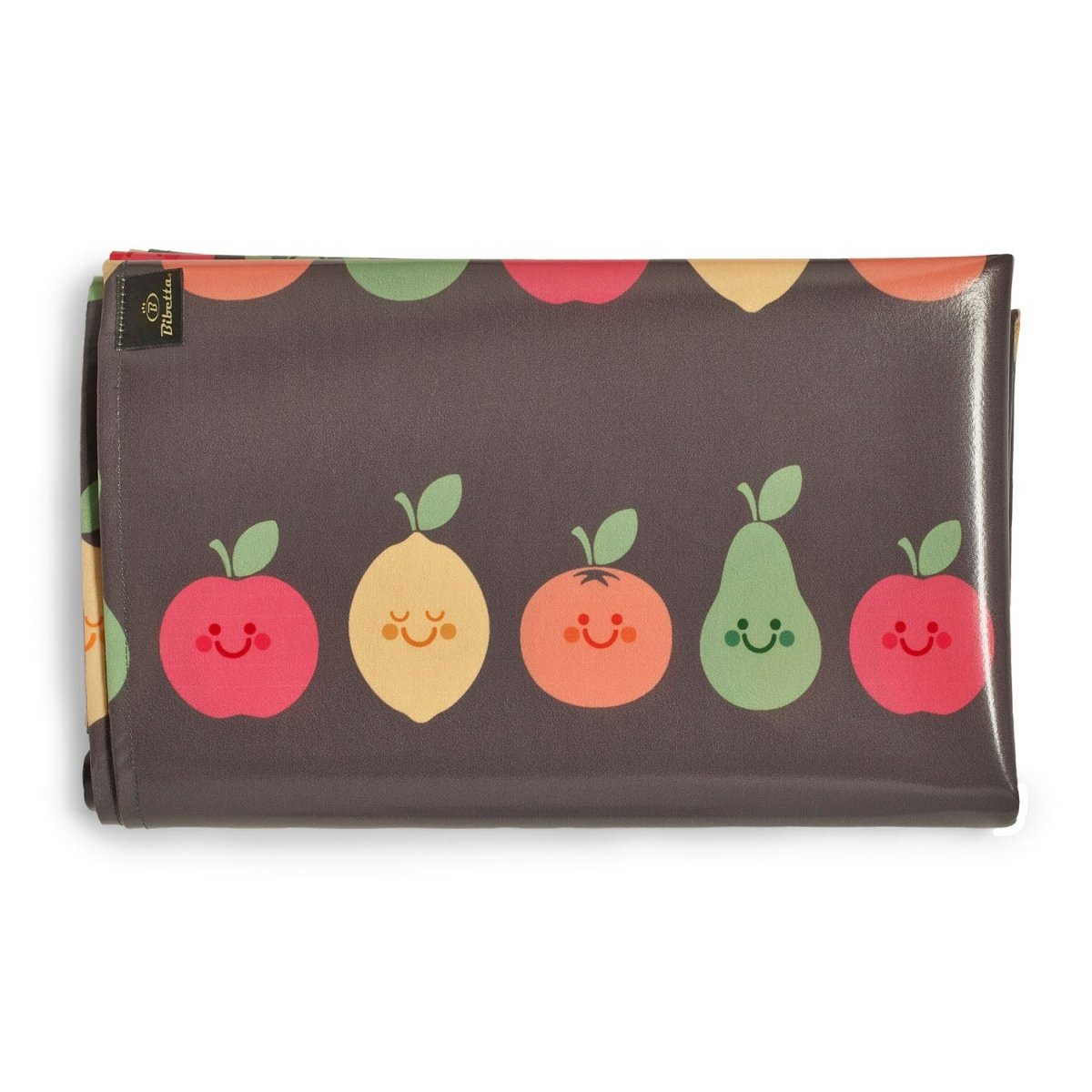 Wipeezee Splash Mat - Grey Happy Fruit - Splash Mat
