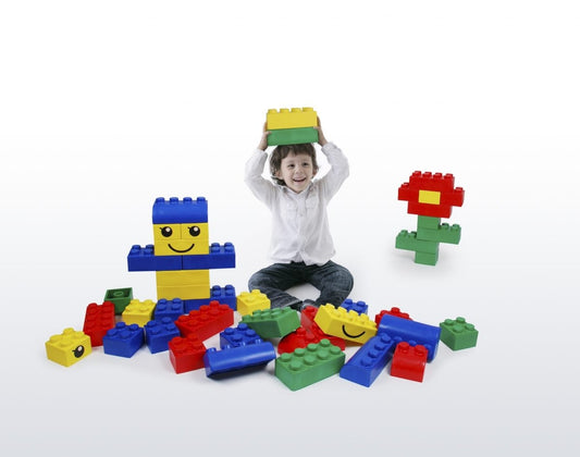Wise Big Block Set Primary Colours - Sensory Equipment
