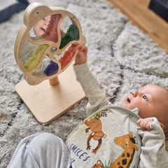 Wooden Rotating Bead Wheel - Sensory Toys