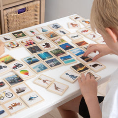 Wooden Story Tiles - Learning Resource