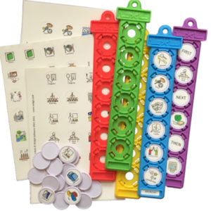 Tomtag collection, Learning Resource, for disabled children. 