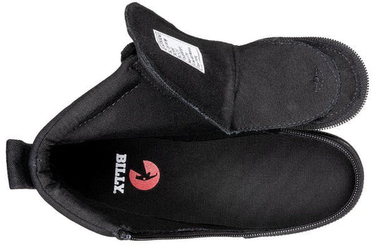 Billy Footwear (Big Kids) Medium Width Fit - High Top Canvas Shoes - Footwear